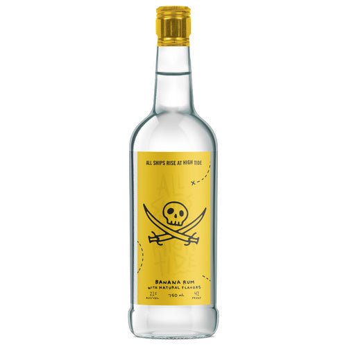 All Ships Banana Rum -750ml Supply