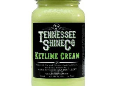 Tennessee Shine Keylime Cream Rum - 750mL For Discount