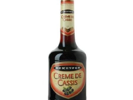 Dekuyper Liqueur Creme de Cassis 40 Proof - 750ML Online Hot Sale