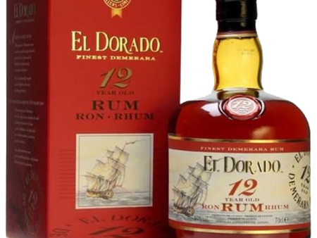 El Dorado Rum 12 Year Old - 750ML Hot on Sale