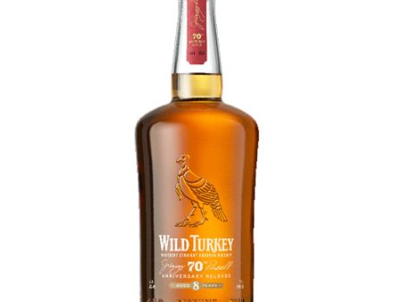 Wild Turkey 70th Anniversary Kentucky Straight Bourbon Whiskey 8yrs -750ml For Discount