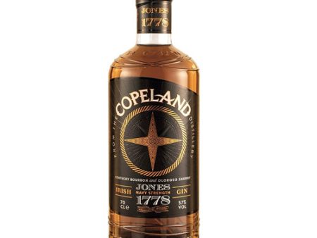 Cope Land Jones Irish Navy Strength Gin -750ml Hot on Sale