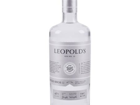 Leopold Bros Leopold’s Gin #25 NV - 750ML Hot on Sale