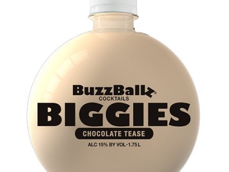 Buzzballz Cocktails Biggies Chocolate Tease  -1.75L For Sale