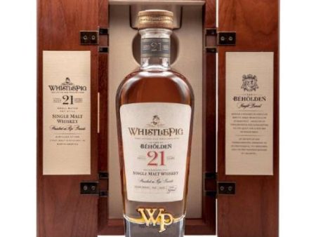 WhistlePig The Beholden 21 Year Single Malt Whiskey 750ml Sale