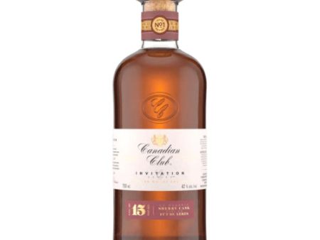 Canadian Club Invitation 15 Year Old Sherry Cask Whisky -750ML Sale