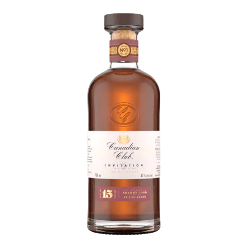 Canadian Club Invitation 15 Year Old Sherry Cask Whisky -750ML Sale