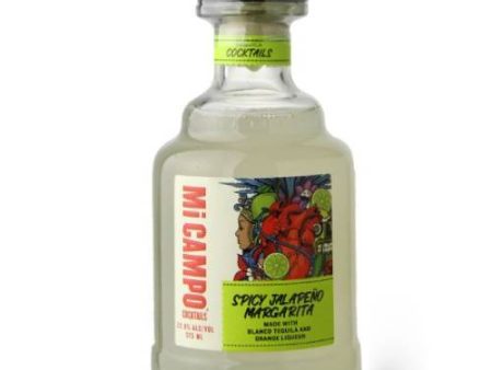 Mi Campo Spicy Jalapeno Margarita -  375ML Hot on Sale