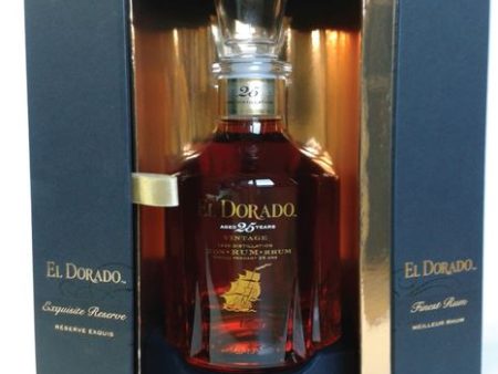 El Dorado Rum 25 Year Old Limited Edition - 750ML Online now