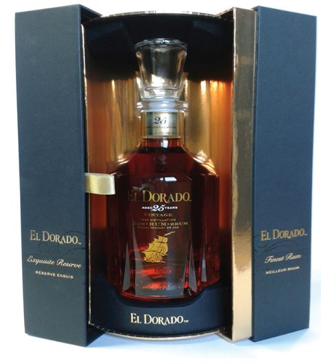 El Dorado Rum 25 Year Old Limited Edition - 750ML Online now