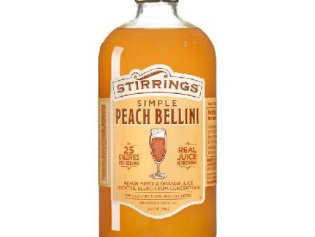 Stirrings Peach Bellini 750ML Online now