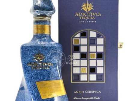 Adictivo Tequila Anejo Ceramica 750ML Fashion