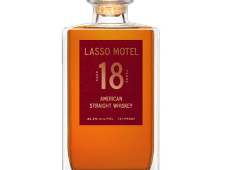 Lasso Motel American Staright Whiskey 18Yr -750ml Online now