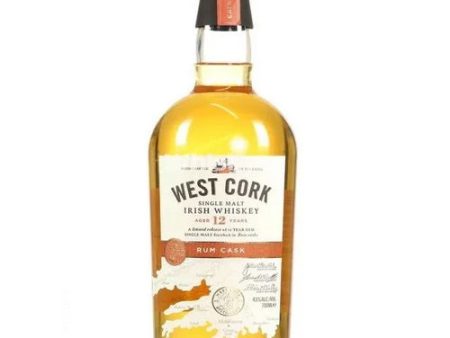 West Cork 12 Yo Rum Cask Irish 86 Pf NV - 750ML on Sale