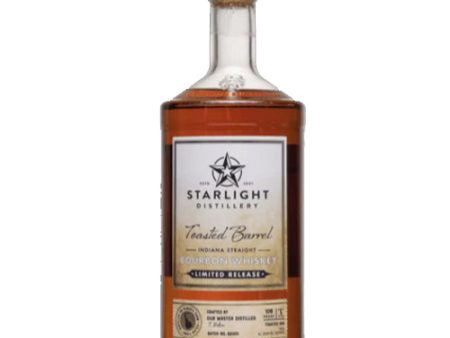 Starlight Distillery Toasted Barrel Indiana Straight Bourbon Whiskey -750ml For Cheap