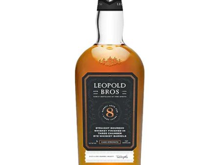 Leopold Bros 8 Year Old Cask Strength Straight Bourbon Whisky -750ml Discount